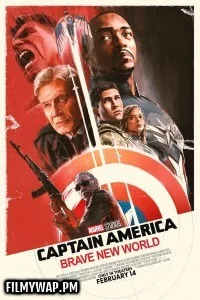 Captain America Brave New World (2025) Hollywood Hindi Dubbed